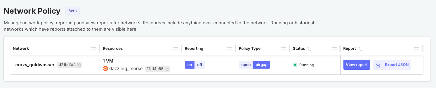 DNS record for a VM